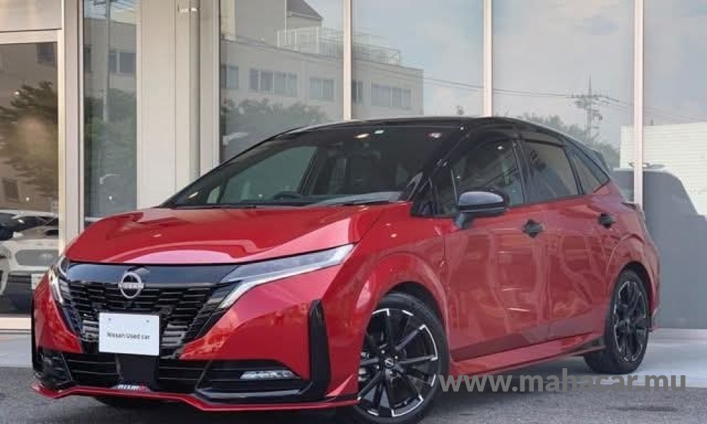 2022 Nissan NOTE AURA NISMO, Red