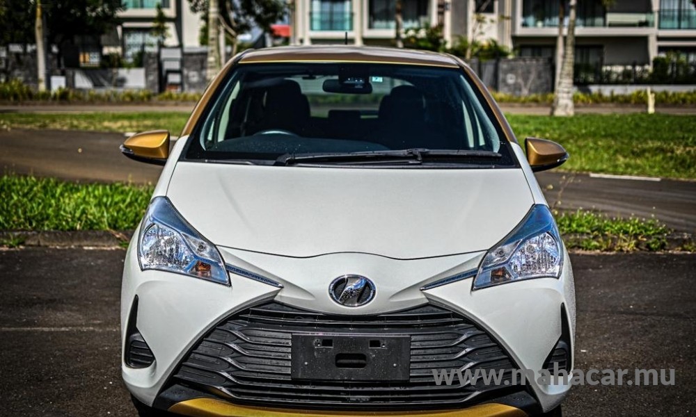 2019 Toyota Vitz, White