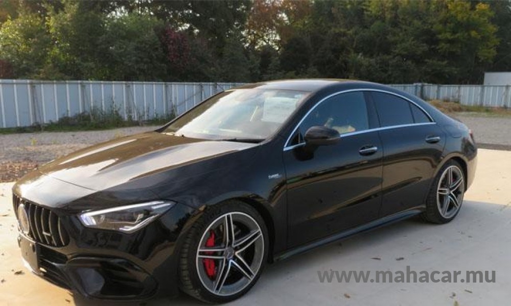 2021 Mercedes CLA 45S, Black