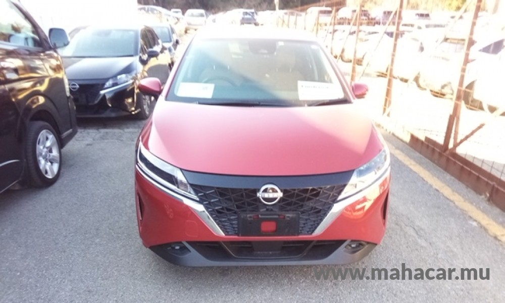 2021 Nissan NOTE E-POWER, Red