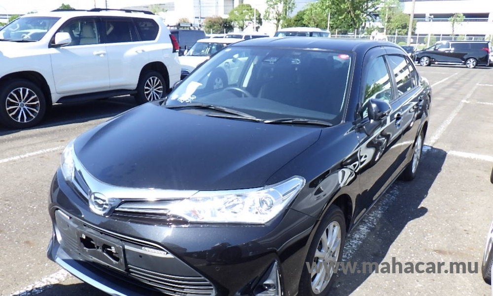2020 Toyota Corolla Axio, Black