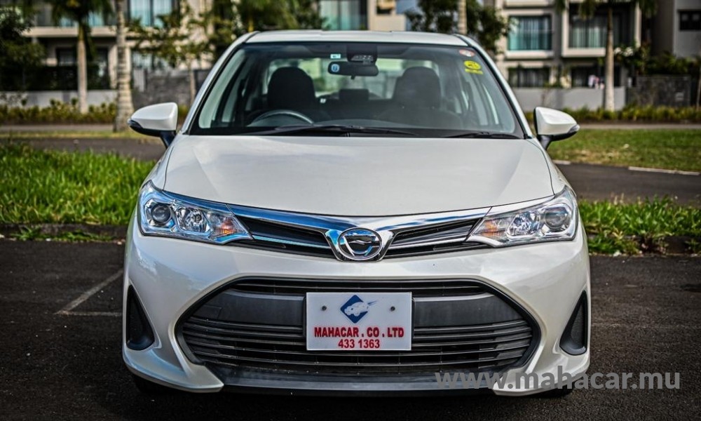 2019 Toyota Corolla Axio, White