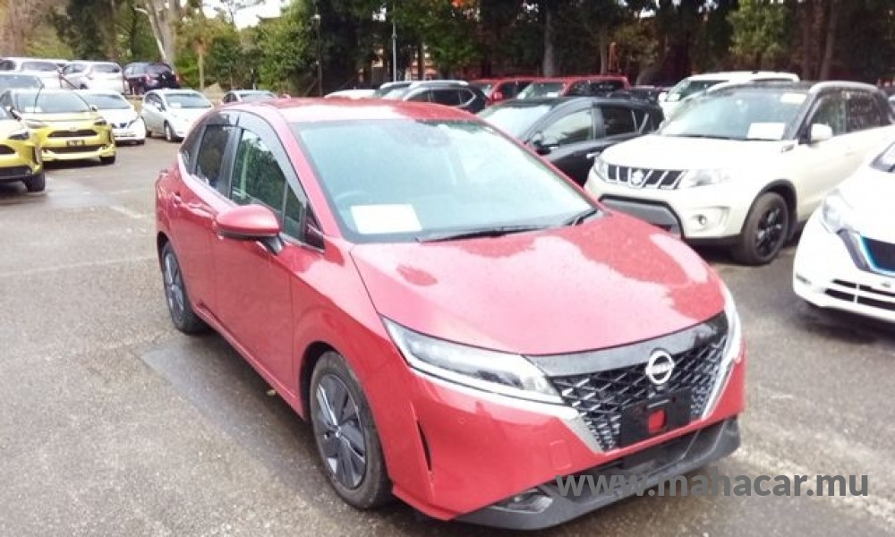 2021 Nissan NOTE E-POWER, Red