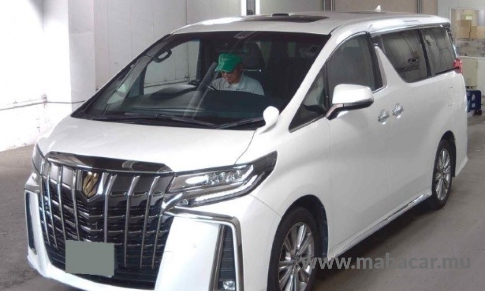 2022 Toyota Alphard, White