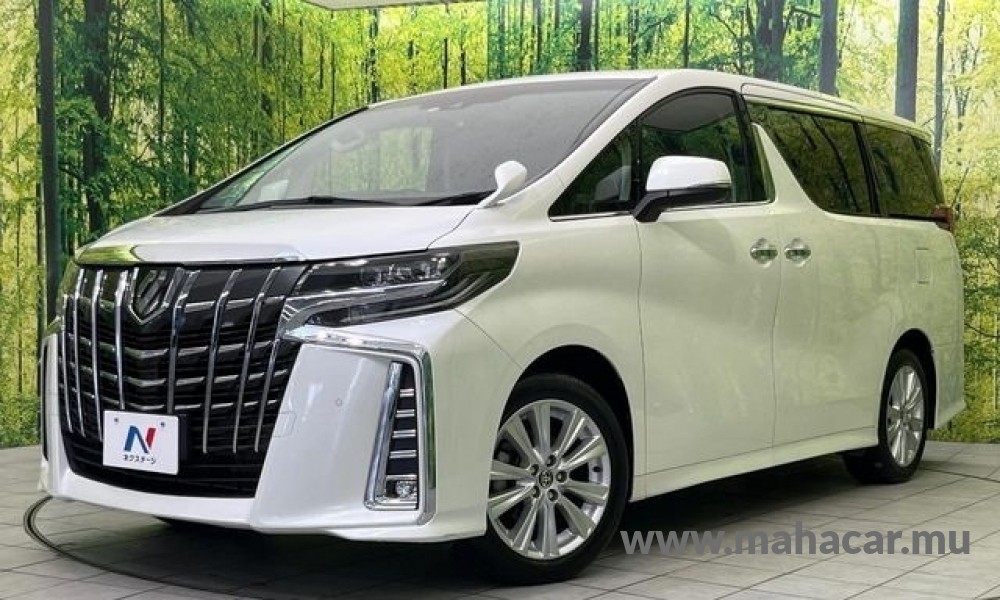 2022 Toyota Alphard, White