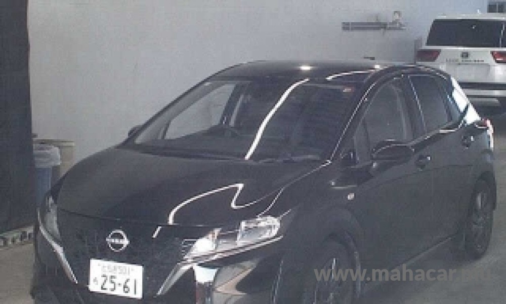 2021 Nissan NOTE E-POWER, Black