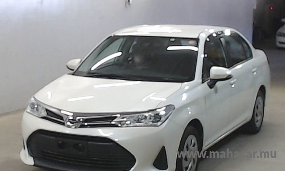 2019 Toyota Corolla Axio, White
