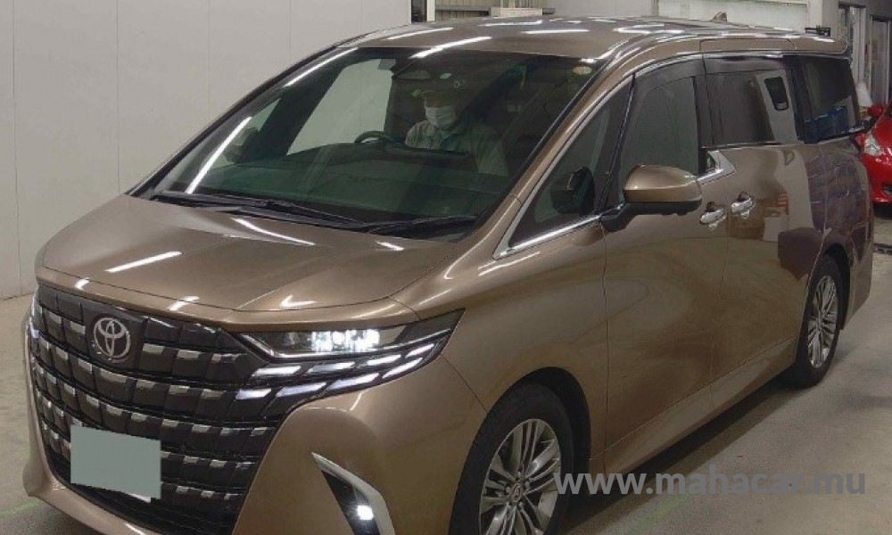 2024 Toyota Alphard, Gold