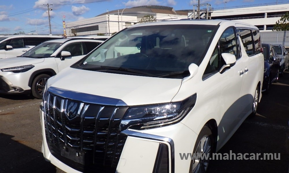2022 Toyota Alphard, White