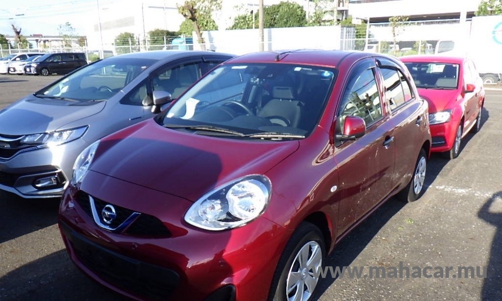 2022 Nissan March, Red